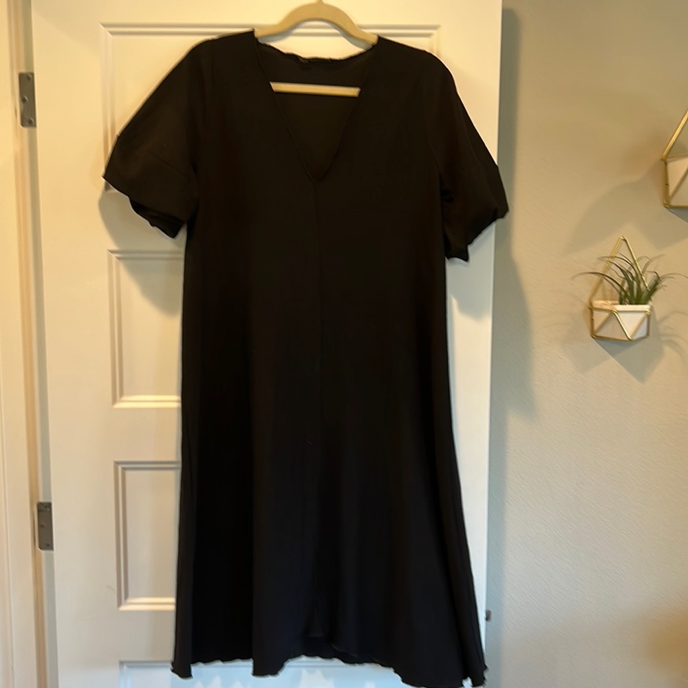 Zara Voluminous Sleeve Dress